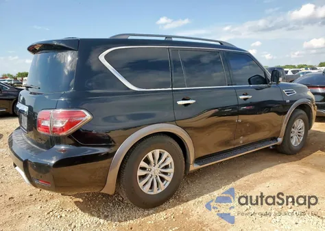 2017 Nissan Armada Sv из США, поврежденный, VIN JN8AY2ND9H9008162